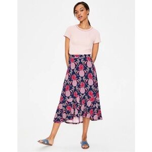 Boden Jersey Pineapple Skirt